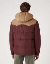 Wrangler Puffer Jacket Męska Kurtka Zimowa Ciepła W40A016299